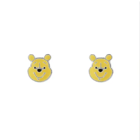 Winnie the Pooh Sterling Silver Studs