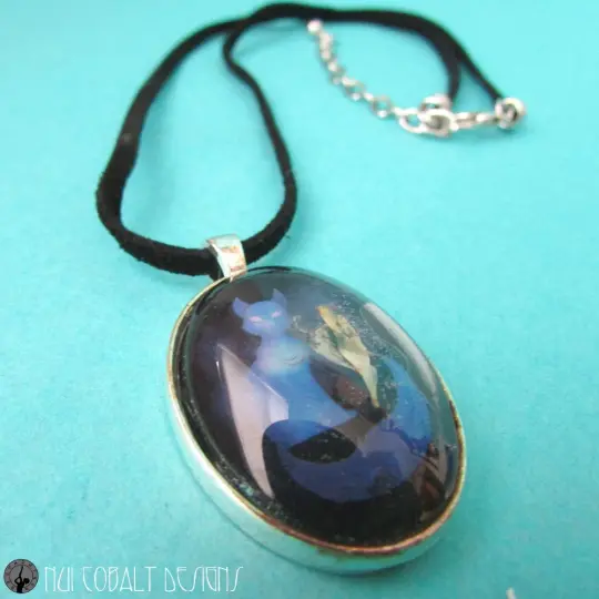 Celestial Cat Pendant