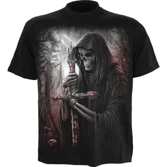 Soul Searcher T-Shirt Black - 100% Cotton, Azo-Free Dyes