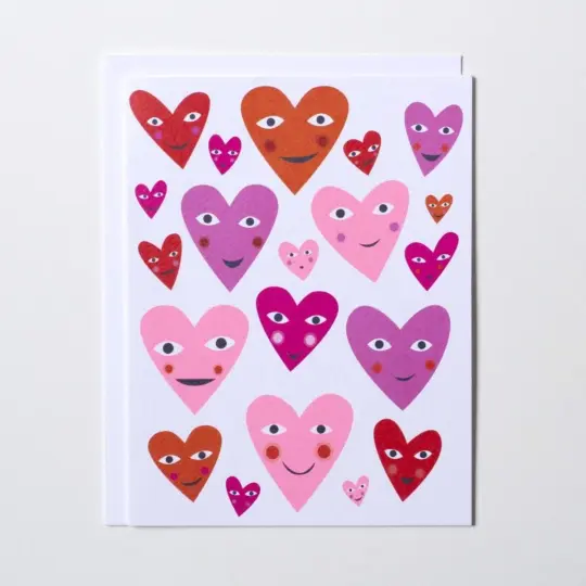 So Many Hearts Filled with Love Card