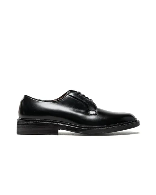Alden Plain Toe Blucher Black Shell Cordovan 9901