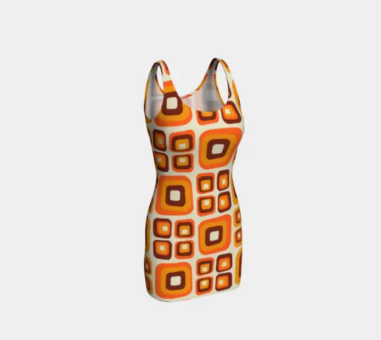 MCM Retro Bodycon Dress