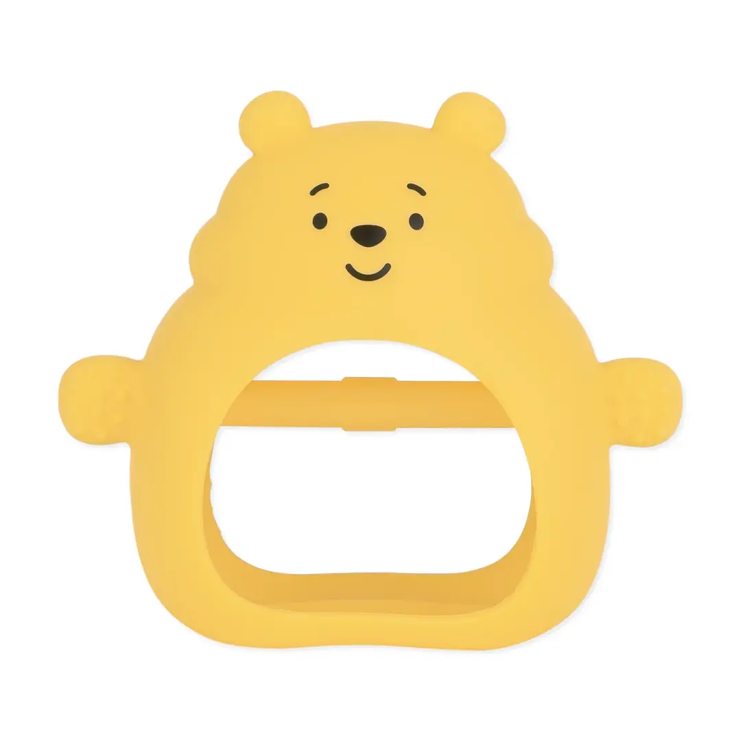 Silicone Un-Droppable Mitt Teether: Winnie the Pooh
