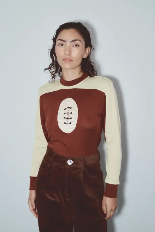 Football Long Sleeve Tee