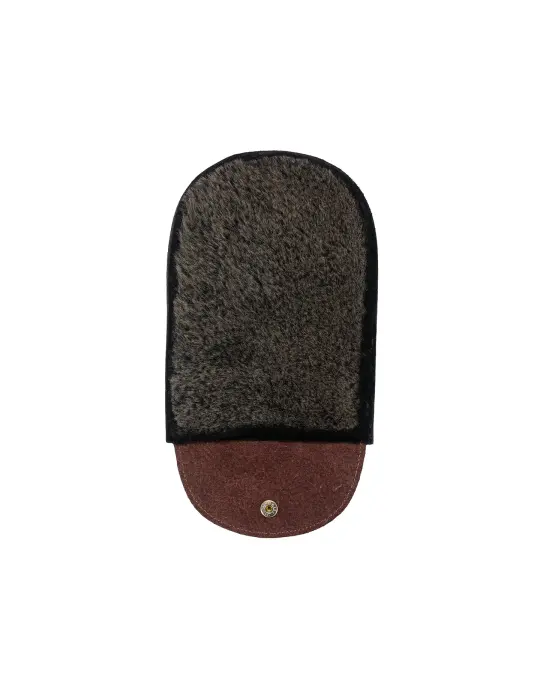 Saphir Mirror Polishing Glove Walabi Brown