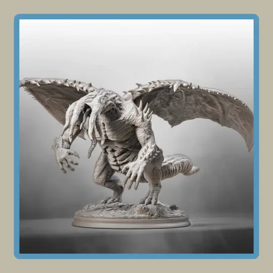 render of Thalas, Terror from the Abyss model