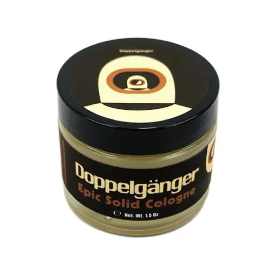 Doppelgänger Black Label Solid Cologne | Contains Prickly Pear Oil