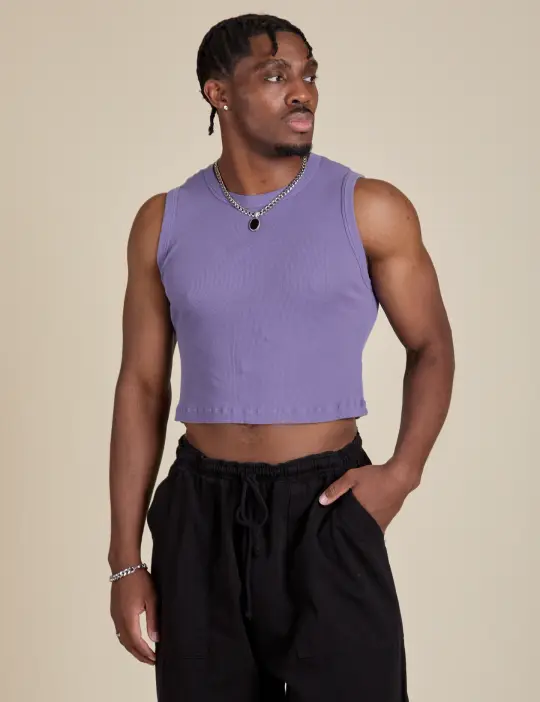 Muscle Tee - Faded Grape *FINAL SALE*