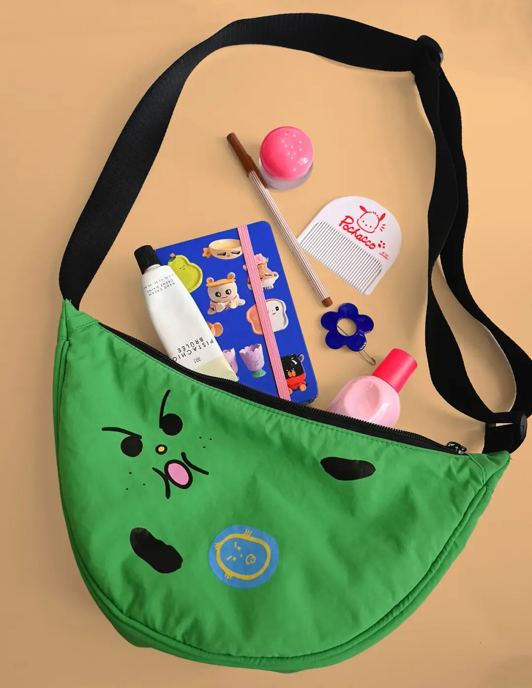 "Lil Bad-Nana" Crescent Bag