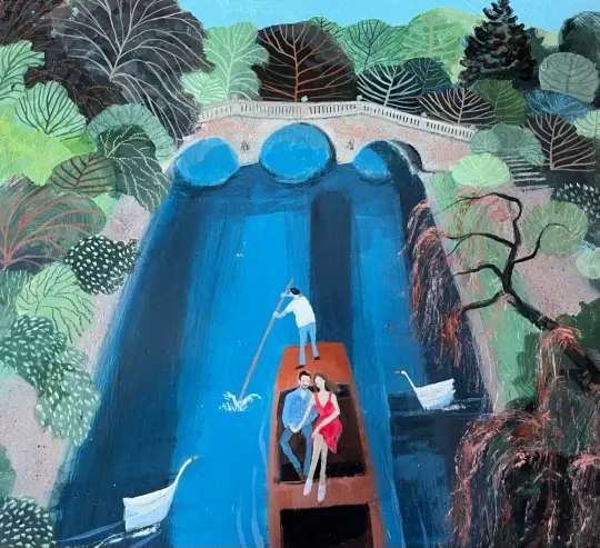 taking a punt  (PRINT)