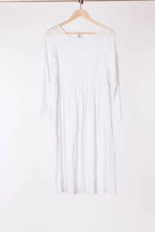 Petticoat, Long Sleeve, White Magnolia