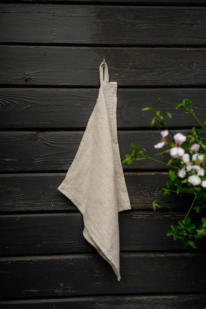 Linen Waffle Towel, Small