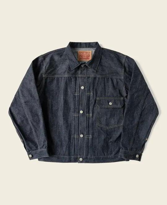 Lot 37806XX 1937 Type 1 Selvedge Denim Jacket