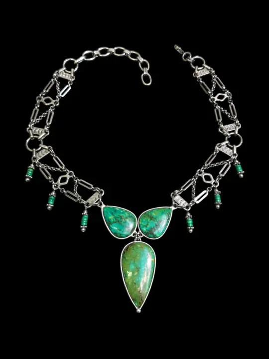 AETHRA | Tibetan Turquoise Necklace
