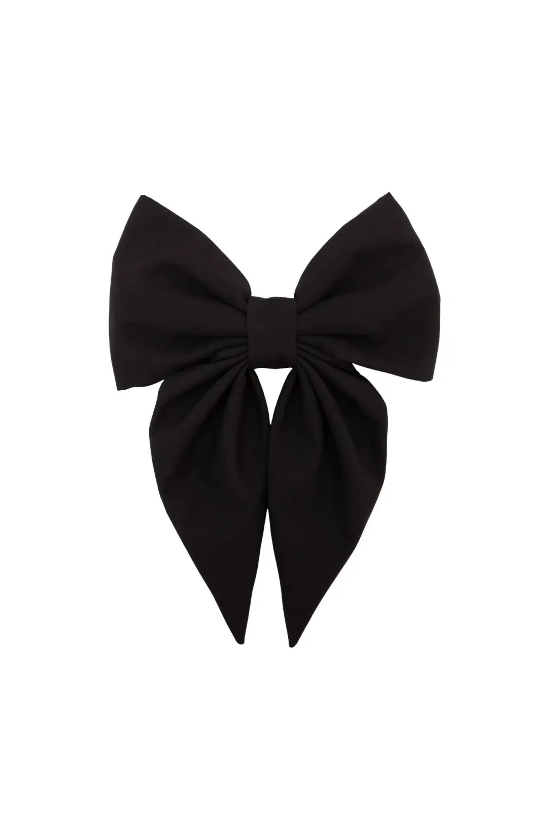 Hair Bow Clip | Classic Black