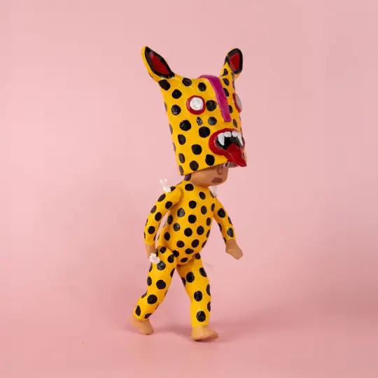 Papier Mache Jaguar Tecuanes