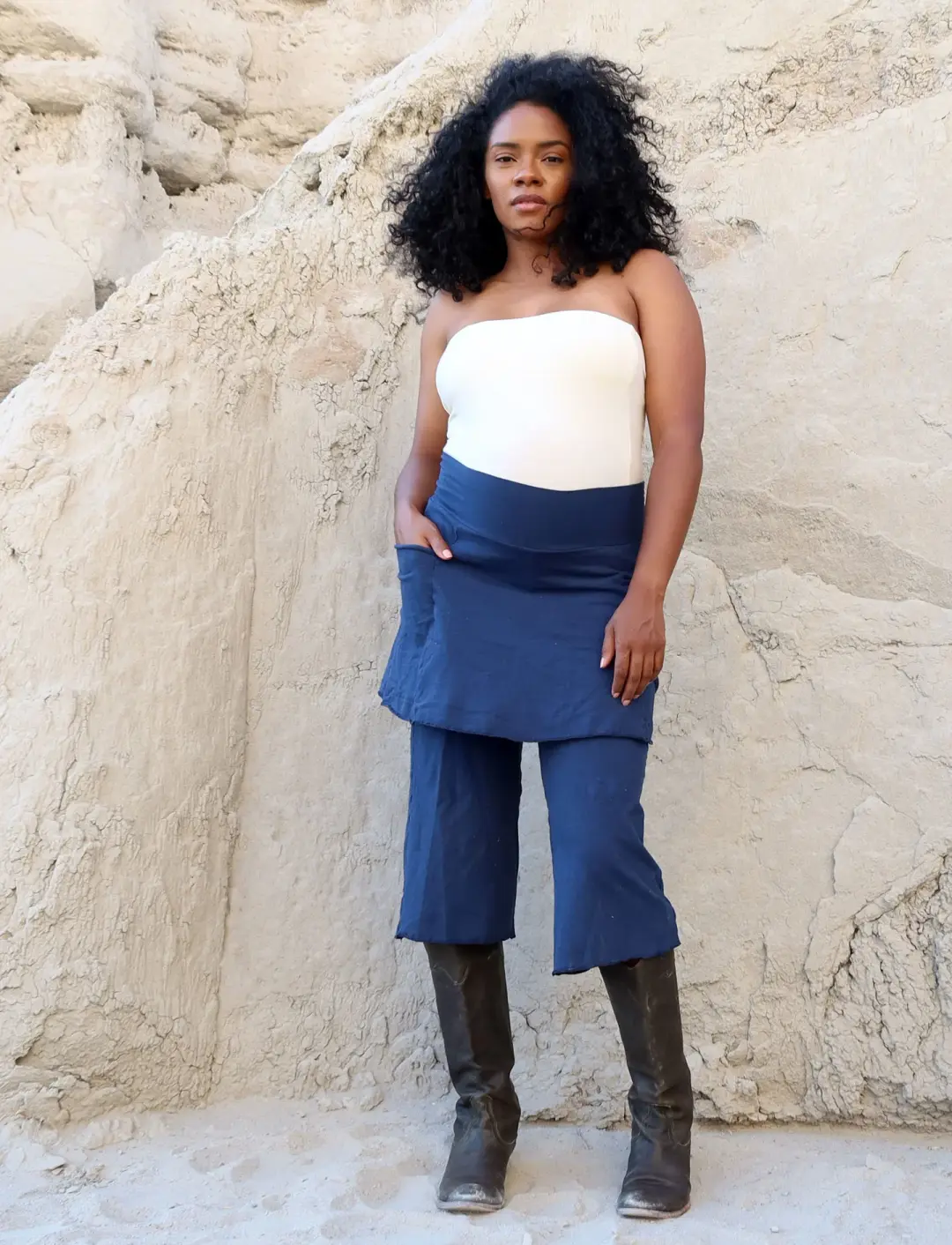 Perfect Pockets Mini Skirted Simplicity Gauchos
