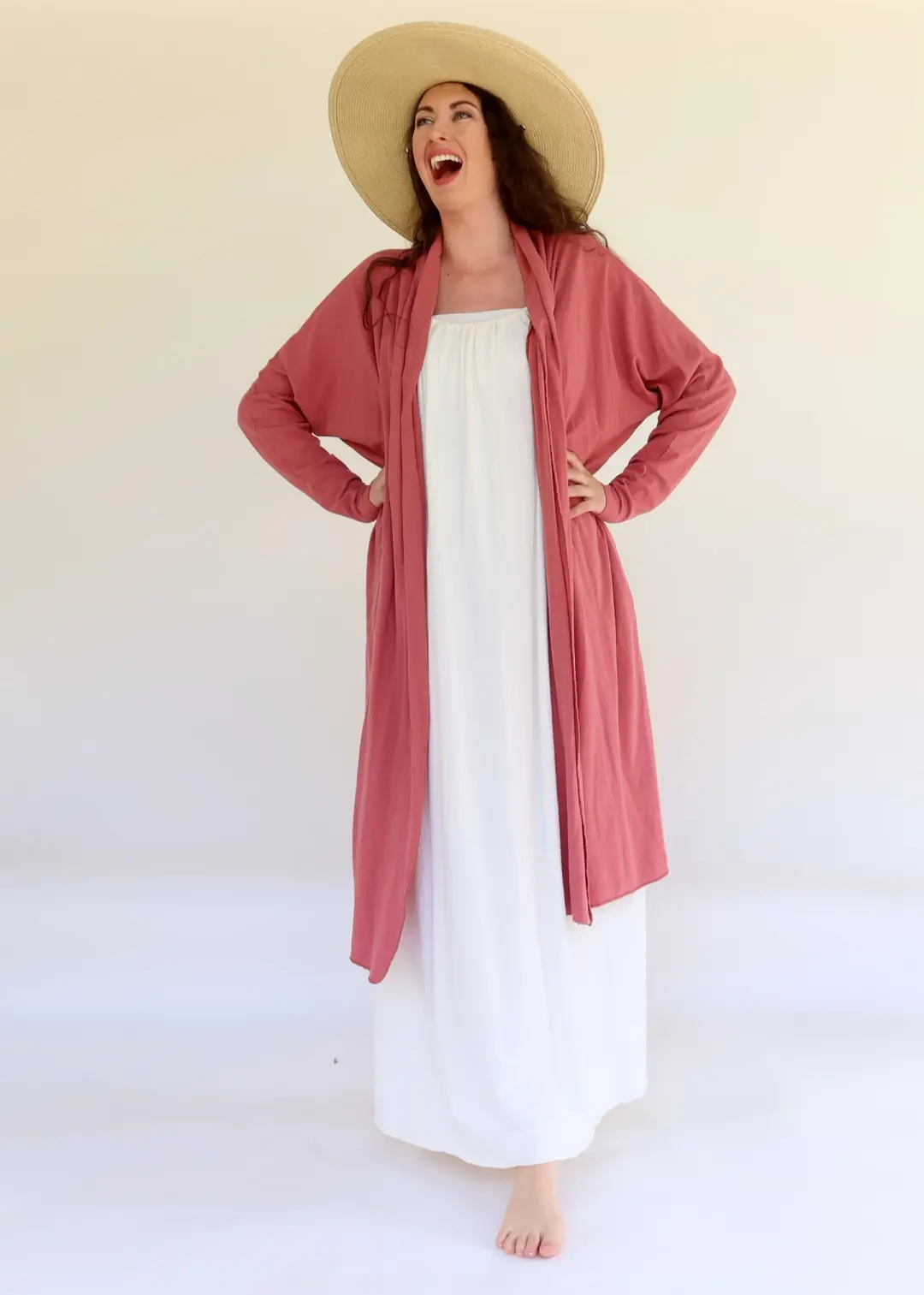 Poppy Below Knee Cardigan
