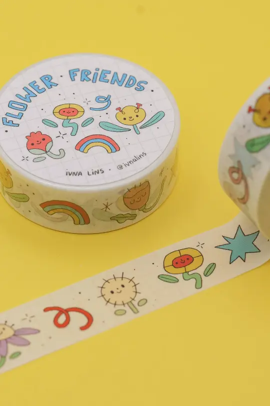 Flower Friends Washi Tape