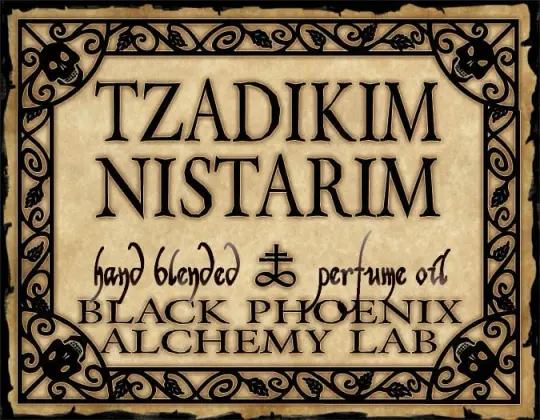 Tzadikim Nistarim Perfume Oil