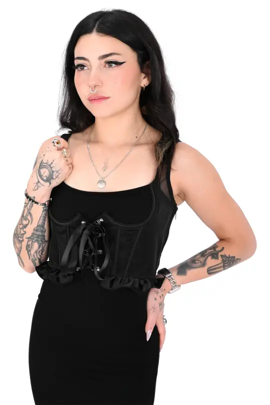 Mesh Underbust Corset - No Restock! - XS left!