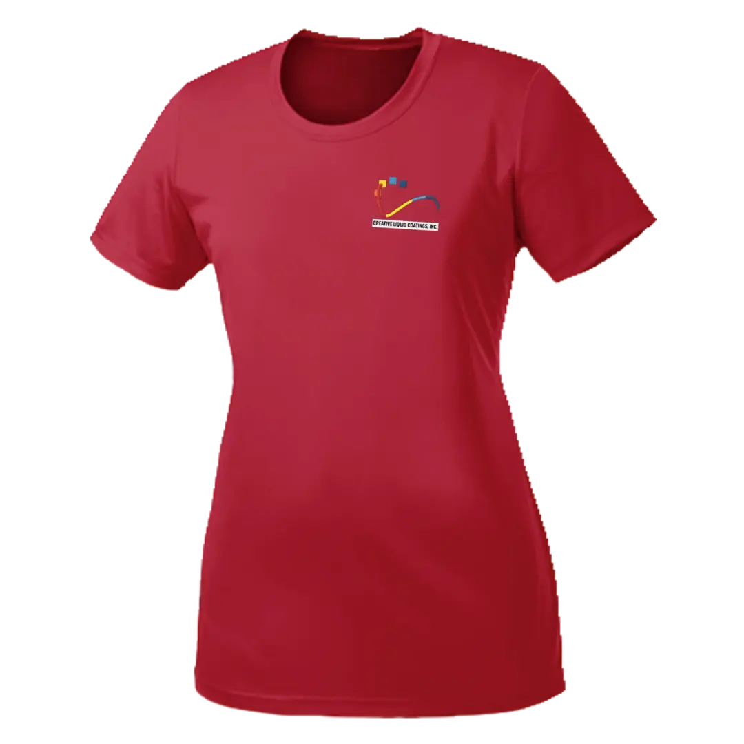 CLC LPC380 Port & Co Ladies short sleeve dry fit tee