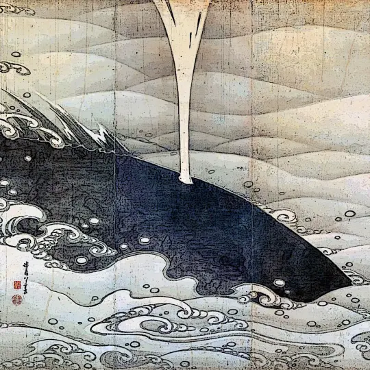 A Haiku-Whale Perfume Oil