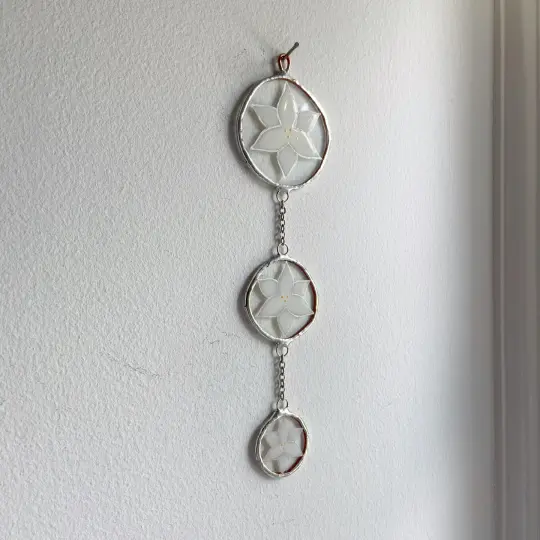 The White Flower of Remembrance Ornament