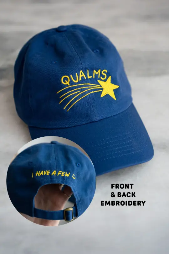 Qualms Front & Back Dad Hat