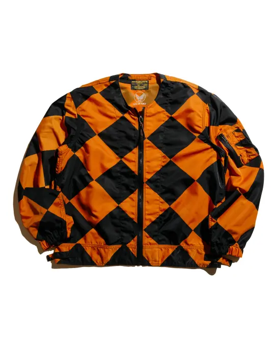 The Real McCoy's MJ25008 Jacket, Linecrewman, Identifying, Type G-1 Orange/Black