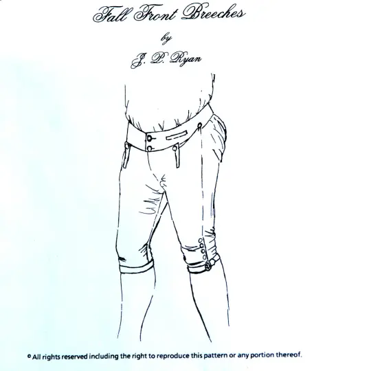 JR Men's Fall Front Breeches Pattern