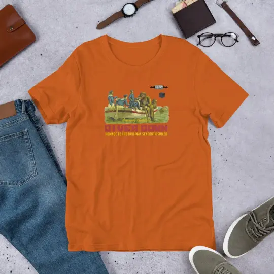 Diver Down Homage to the Original Seaforth Spiced! Short-Sleeve Unisex T-Shirt | 15 Colors to Choose From!
