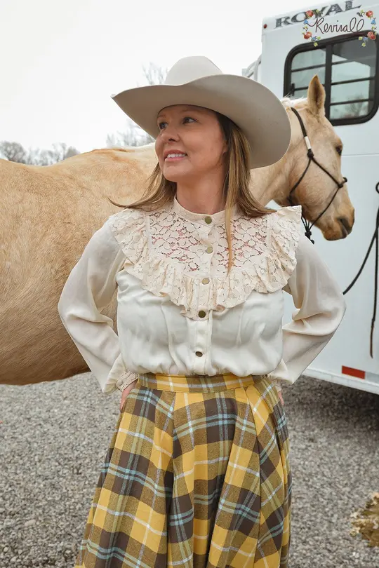 Pre-Order Victorian Blouse in Cream