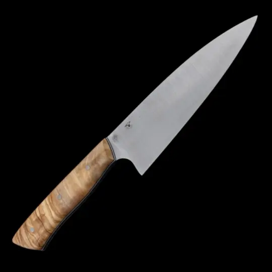 Carter Knives Muteki White #1 Stainless Clad 5.55″ Tall Petty by Aaron