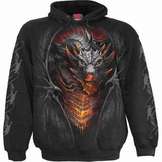 DRACONIS Hoody Black - Premium Quality