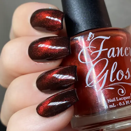 Red Magnetic Top Coat