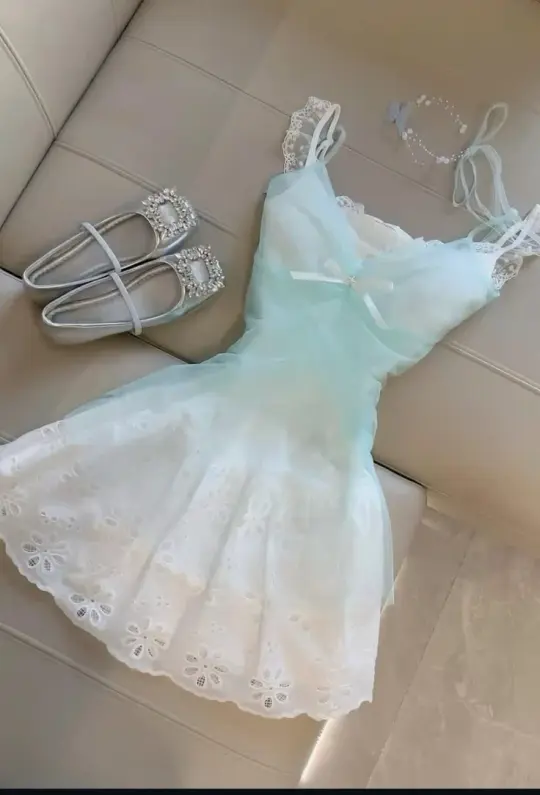 Fresh Mint Green A-Line Spaghetti Straps Lace and Tulle Bodycon Mini Dress Homecoming Dress RS198