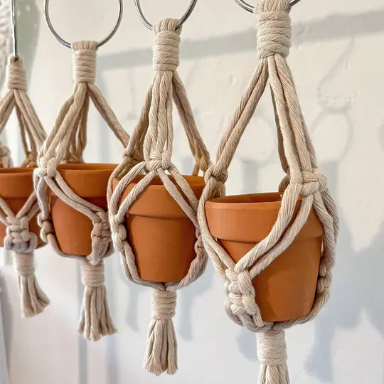 Mini Macrame Plant Hanger