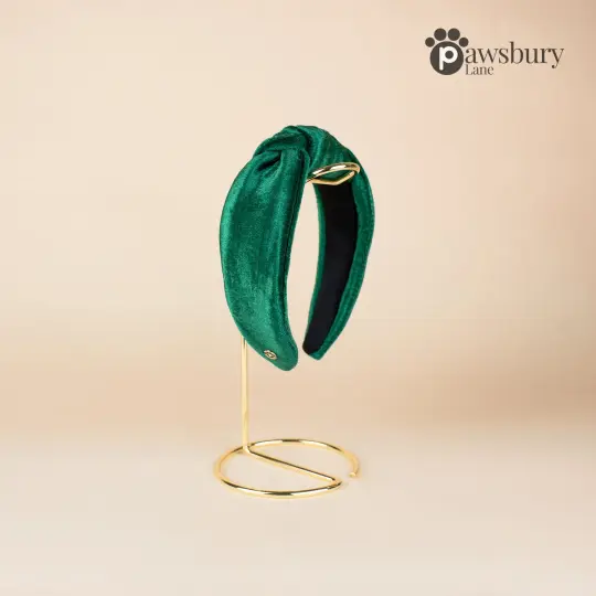 Dazzling Velvet - Green - Headband