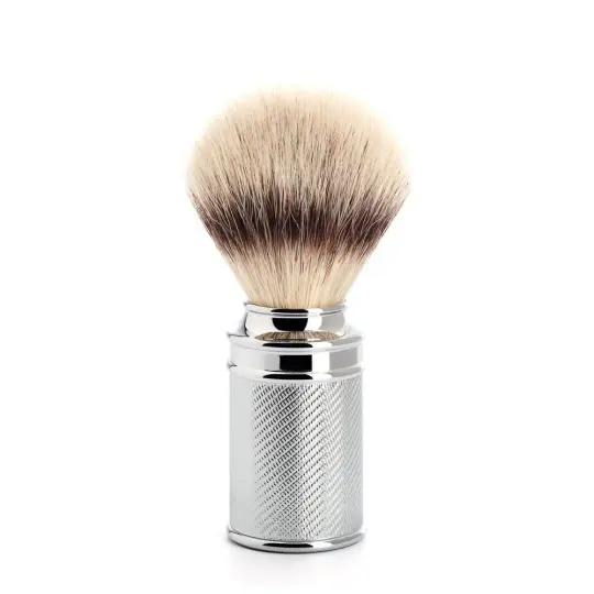 MÜHLE TRADITIONAL Shaving Brush, Silvertip Fibre®, Chrome-Plated Metal