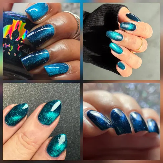 Sassy Cats Lacquer: "Cookie Monsta" (Magnetic) *OVERSTOCK*