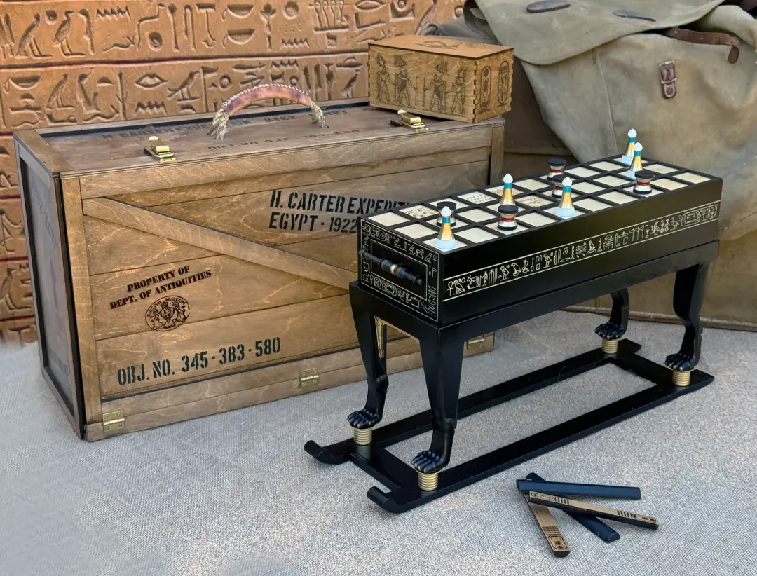 1/1 Scale Museum Replica of Tutankhamuns SENET Game! Direct from the Tomb of the King.