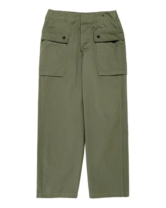The Real McCoy's MP23006 P-44 Utility Trousers Sage Green