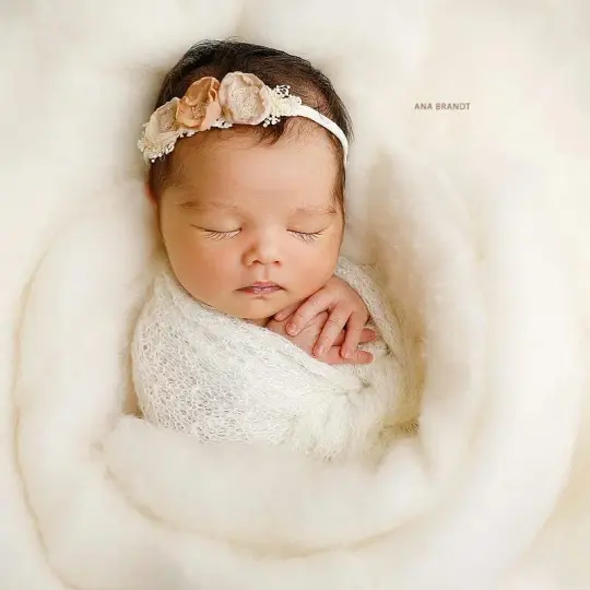 Natural White Wool fluff