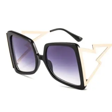 Oversized Lightning Bolt Sunglasses (12 Options)