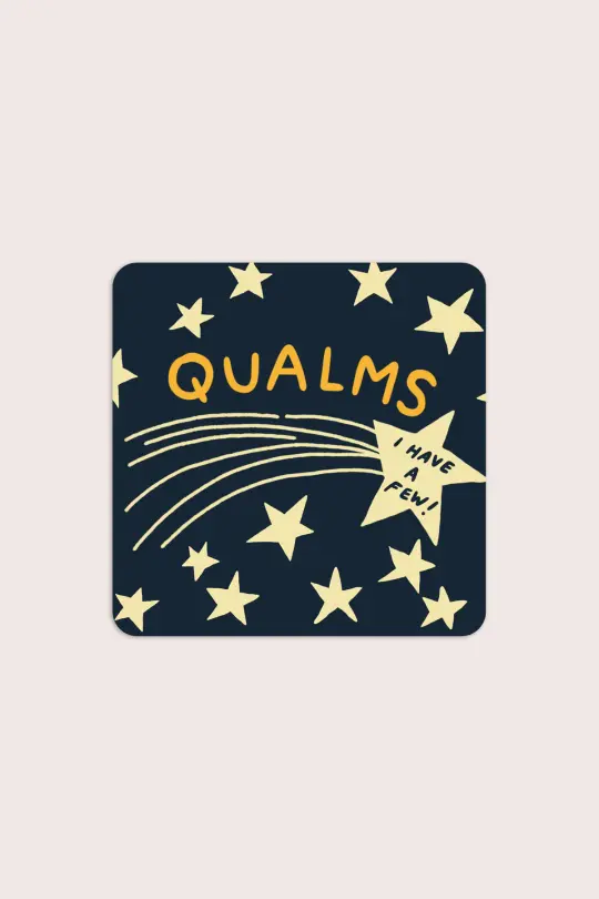 Qualms Vinyl Sticker