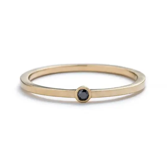 Robur ring - Black Diamond