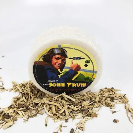John Frum Shampoo & Conditioner Puck - Musk like never before!