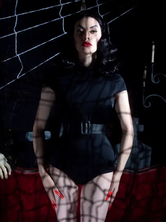 Glamour Ghoul Swimsuit - Vampira® by La Femme en Noir