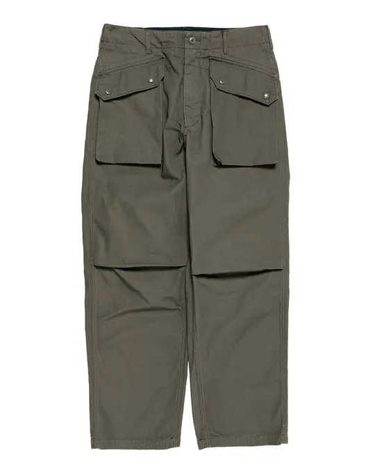 Engineered Garments Norwegian Army Pant Olive Heavyweight Cotton Ripstop